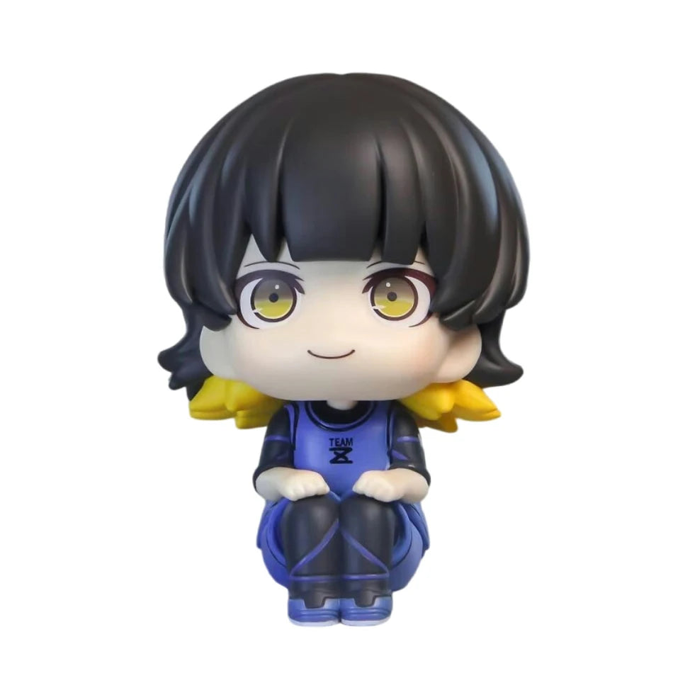 13CM Anime Figure BLUE LOCK Nagi Seishiro Rin Itoshi Action Figures Collection Model Figurine Doll Ornament Children Toy Gift