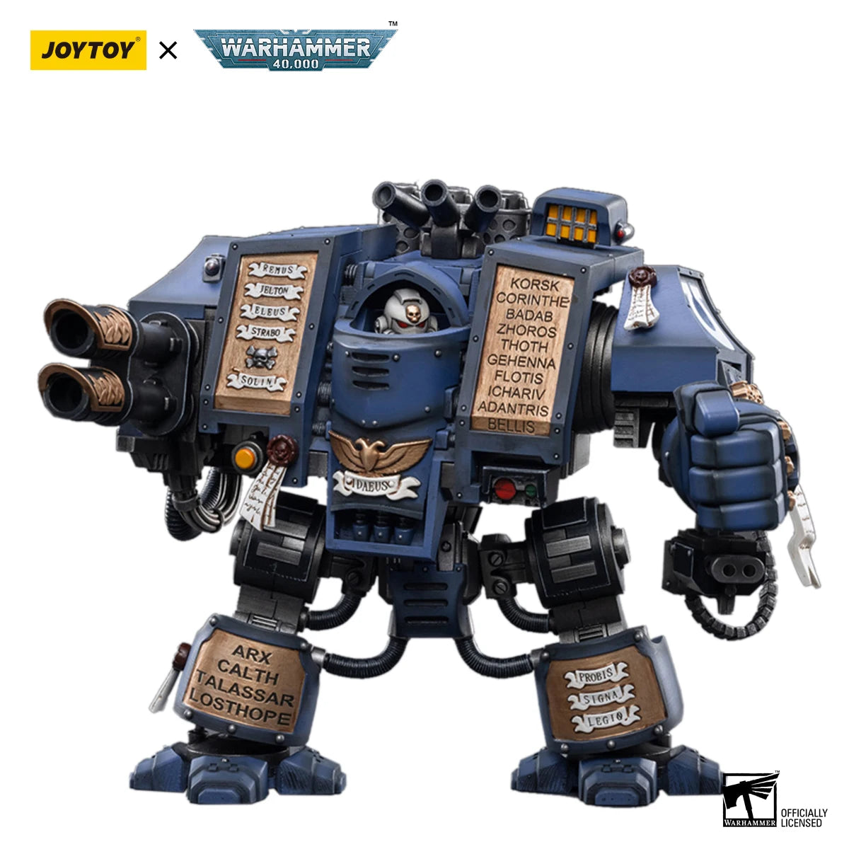 JOYTOY Warhammer 40k 1/18 Action Figures 20cm Space Marines Ultramarines Venerable Dreadnought