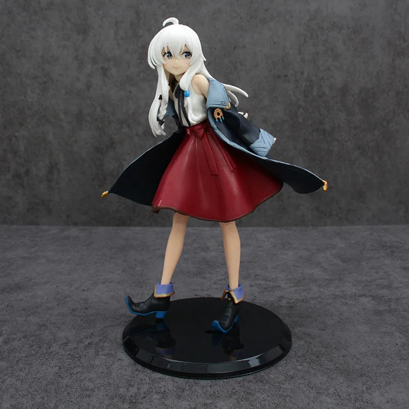 Mushoku Tensei Jobless Reincarnation Erena In Trench Coat Figure Toys Collect Decoration Anime Peripheral Birthday Gifts