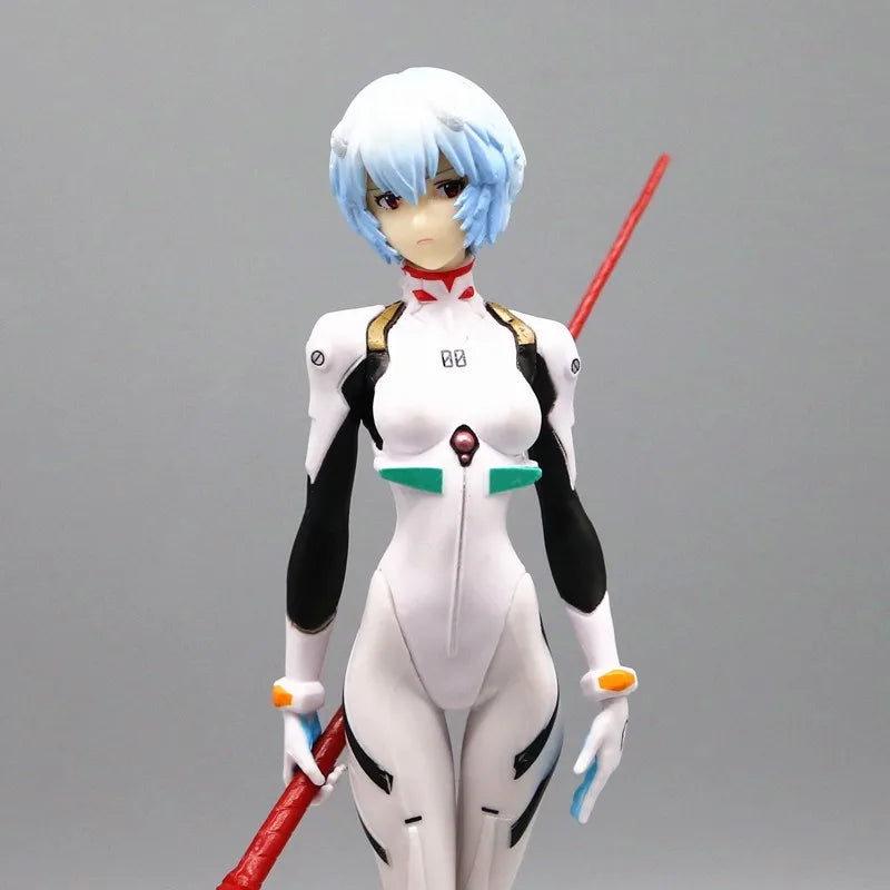22cm New Evangelion Rei Figure Toys Doll Christmas Birthday Gift For Kids Girls