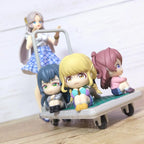 4pcs/set Genuine Bandai Gakuen Idolmaster Nendoroid Waiting for the shape Twisted Egg Anime Action Figure Model Toys Gift for Birthday