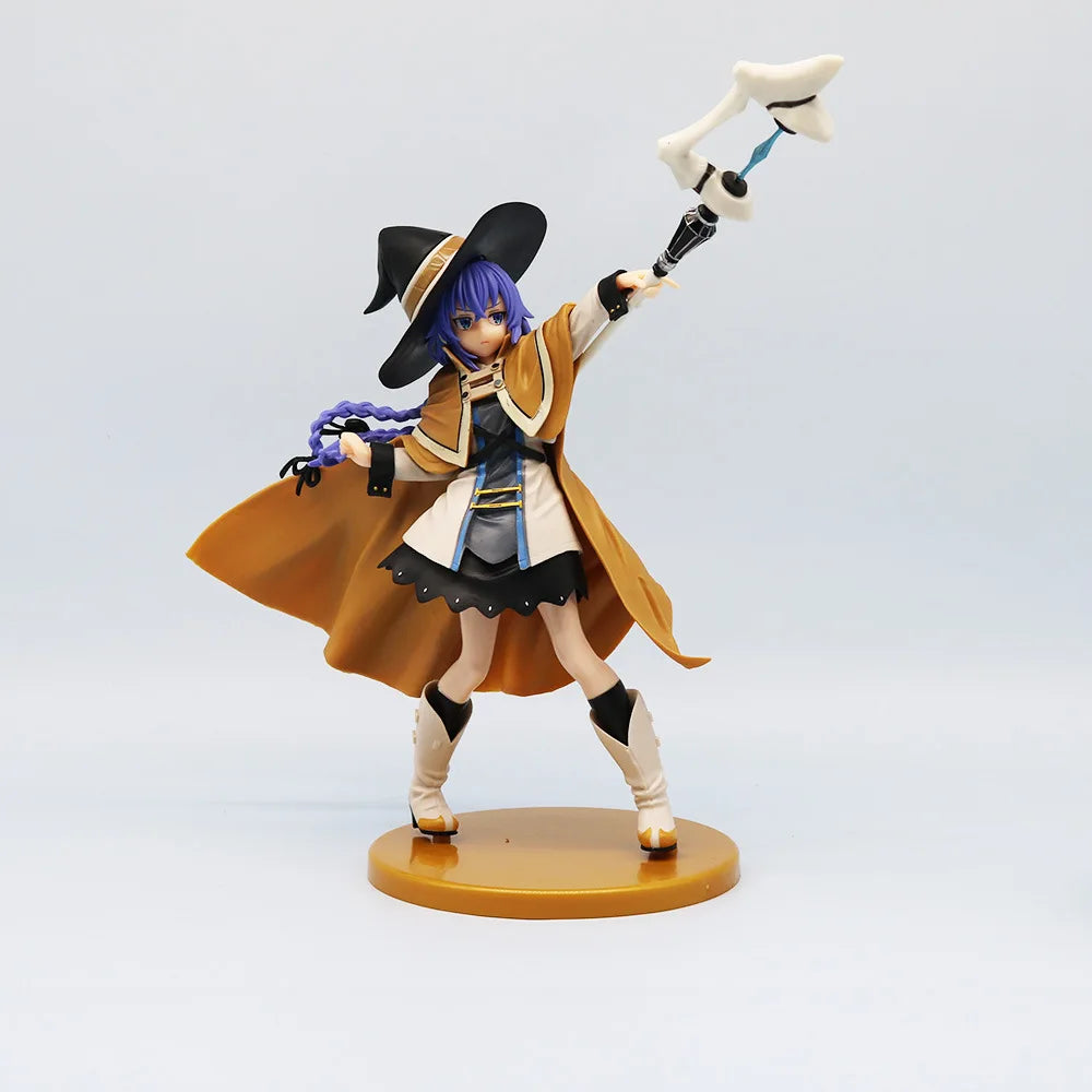 Magician Roxy Migurdia Action Figure Mushoku Tensei：Jobless Reincarnation Anime Figure PVC Adult Collection Model Doll Toys