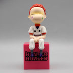 HUNTER × HUNTER GK Q Edition Hisoka Anime Figures steamed stuffed bun face sitting Position Model Desktop Decoration dolls Gifts