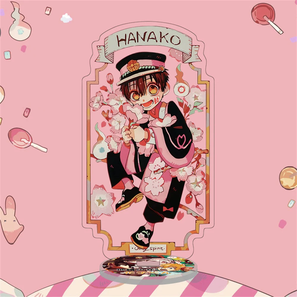 15CM Charm Anime Toilet-bound Hanako-kun Acrylic Stand Model Cosplay Characters Ornament Accessories Good Collection Gifts