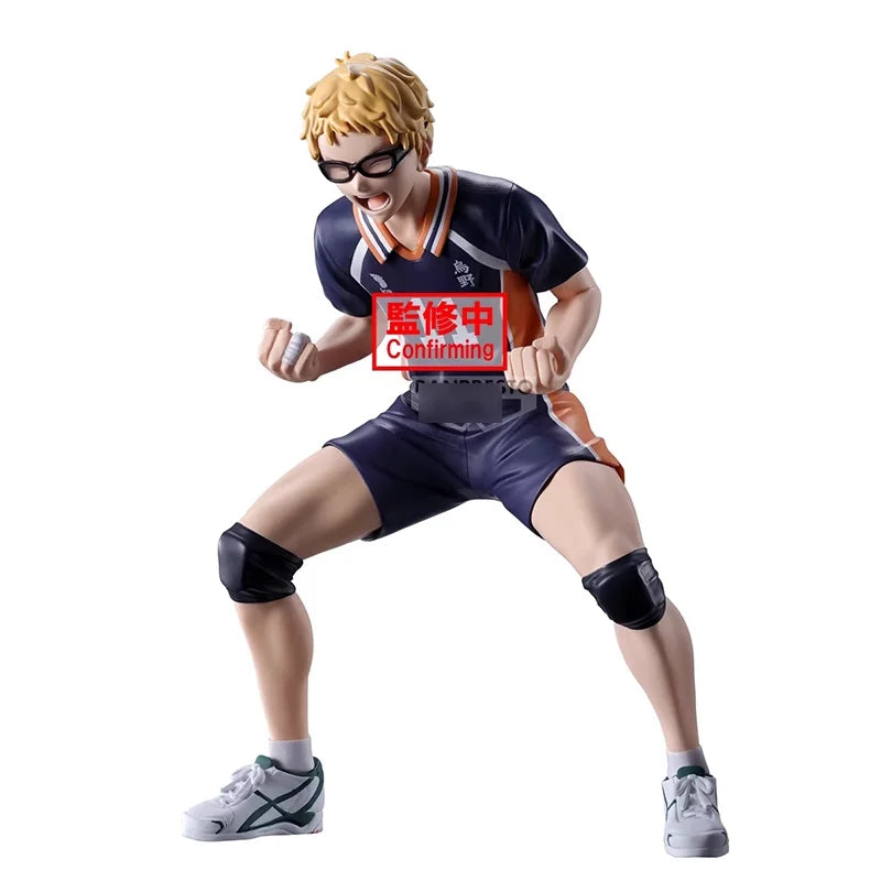 Original BANPRESTO Haikyu Oikawa Tooru Yu Nishinoya Kei Tsukishima Posing Figure Anime Figure Toys PVC Model Collection Doll