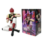 Anime figurine collection model figure: For Hunter X Hunter 11cm articulated sitting pose Hisoka two color, birthday gift