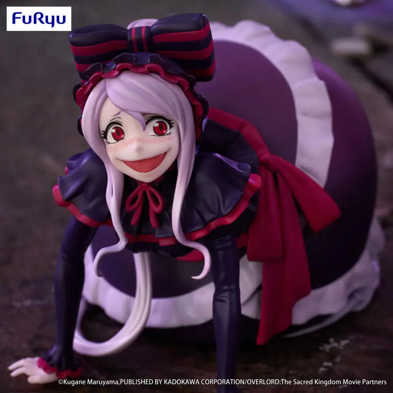 Genuine Original Furyu Overlord Noodle Stopper Shalltear Bloodfallen In Stock Figure Model Collector Figurine Desktop Ornament