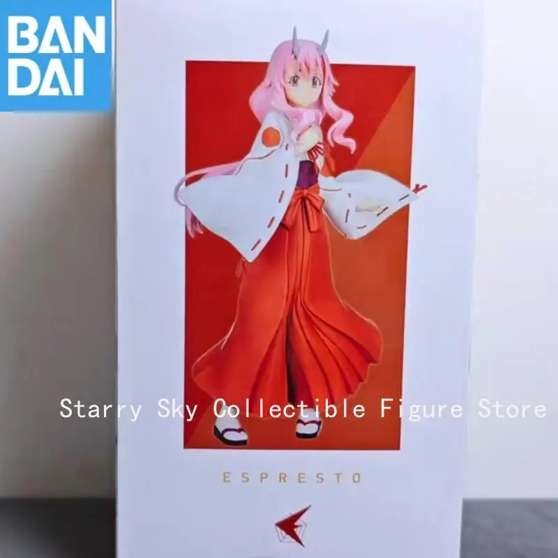 Genuine Bandai That Time I Got Reincarnated As A Slime Espresto Maiden Costume Texture Shuna Figure Model Collector Figurine Toy