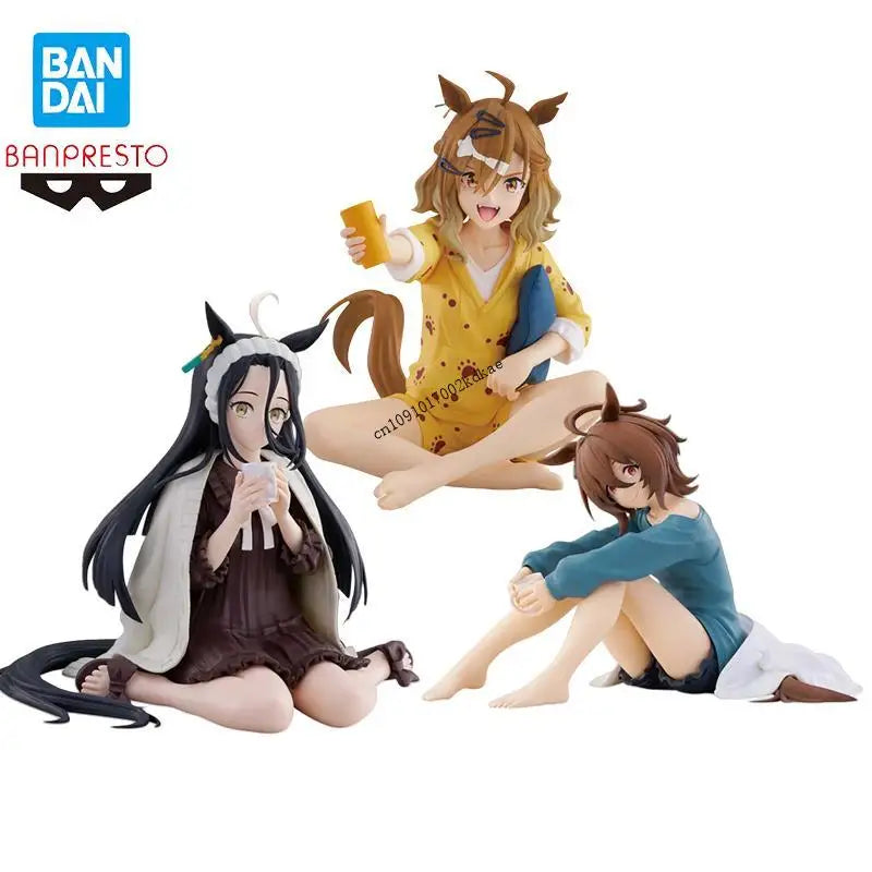 Original In Stock Bandai Pretty Derby Beginning of a New Era Agnes Tachyon Jungle Pocket Manhattan Cafe collect Ornaments Model