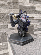 Berserk Armor Bust Guts Figure Statue Night Light Resin Crafts Black Swordsman Beastization Warrior Griffith Action Figure Model