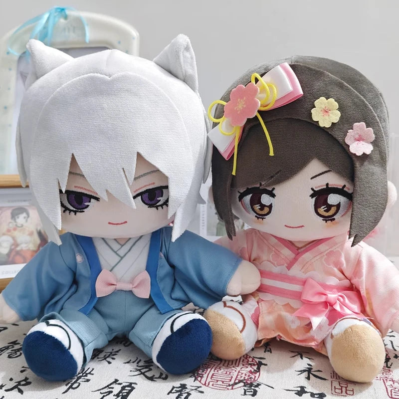 Original Nullset Doll Kamisama Kiss Momozono Tomoe 20cm Nanami Wedding Gown Sitting Posture Plush Doll  Model Toy Gift Toys