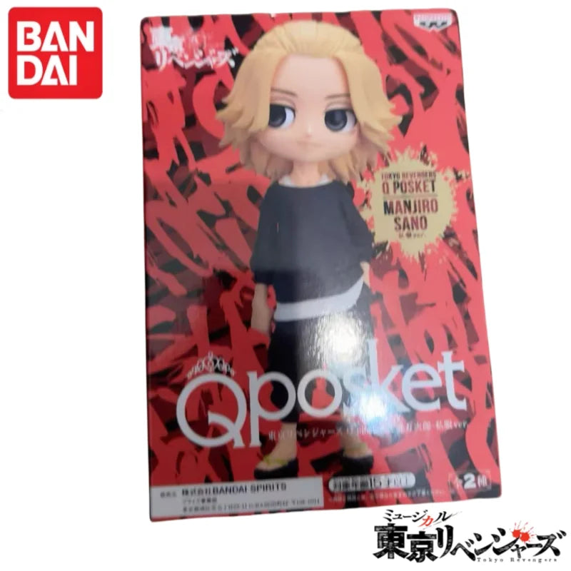 In Stock Original Bandai Banpresto Tokyo Revengers Qposket Manjiro Sano Garage Kit Model 100% Genuin Ornaments Original Box