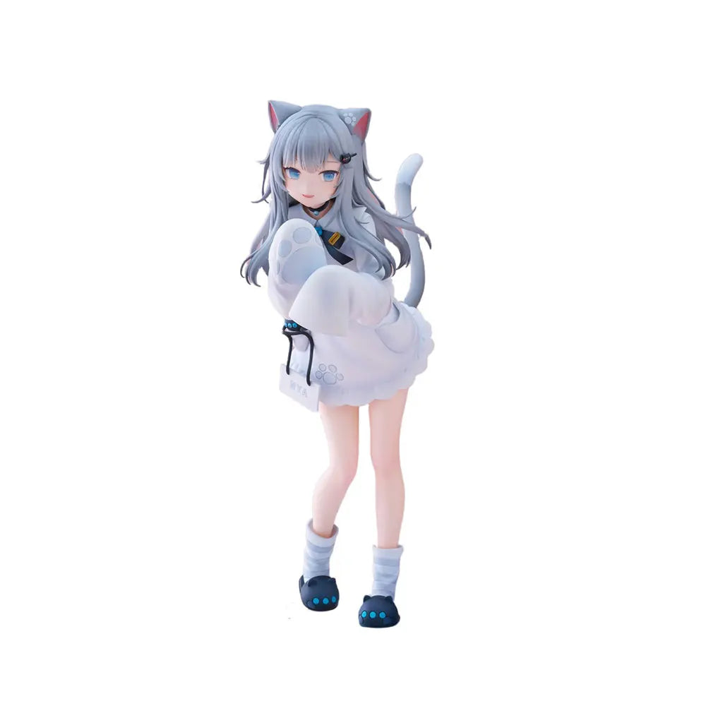 22CM Anime Nachoneko Figure Stand Animation Model Toys Gifts Collection Decoration Ornaments PVC