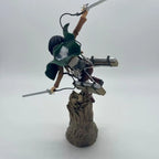 29cm 11.4 inch Anime Mikasa Ackerman Figures Pvc Statue Desktop Ornamen Collection Statue Model Decoration Room Desk Toys Childr