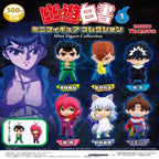 BANDAI Original YuYu Hakusho Gashapon Toys Yuusuke Urameshi Kurama Hiei Koenma Anime Action Figures Capsule Toys Kids Gift