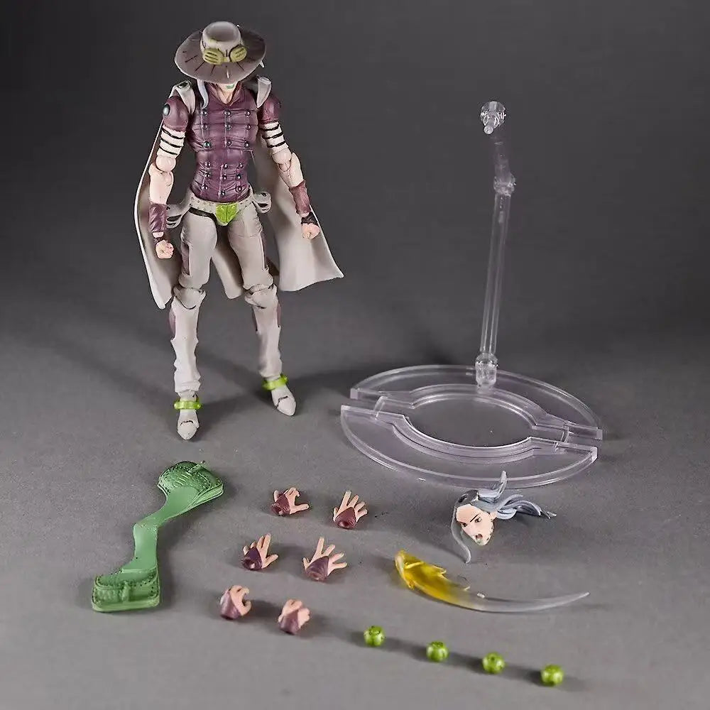 JoJo's Bizarre Adventure Figure Steel Ball Run Action Figures 16cm SBR Doll Decoration Statue Collection Model Toy Birthday Gift
