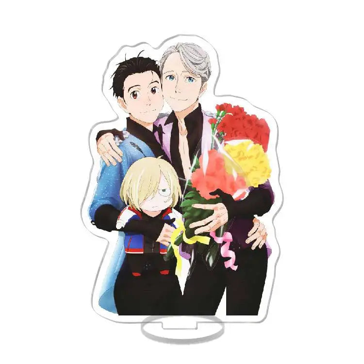 YURI!!! on ICE Anime Acrylic Stand Model Plate Decoration Desk Figure Display Friends Girls Gift Cartoon Peripheral Products