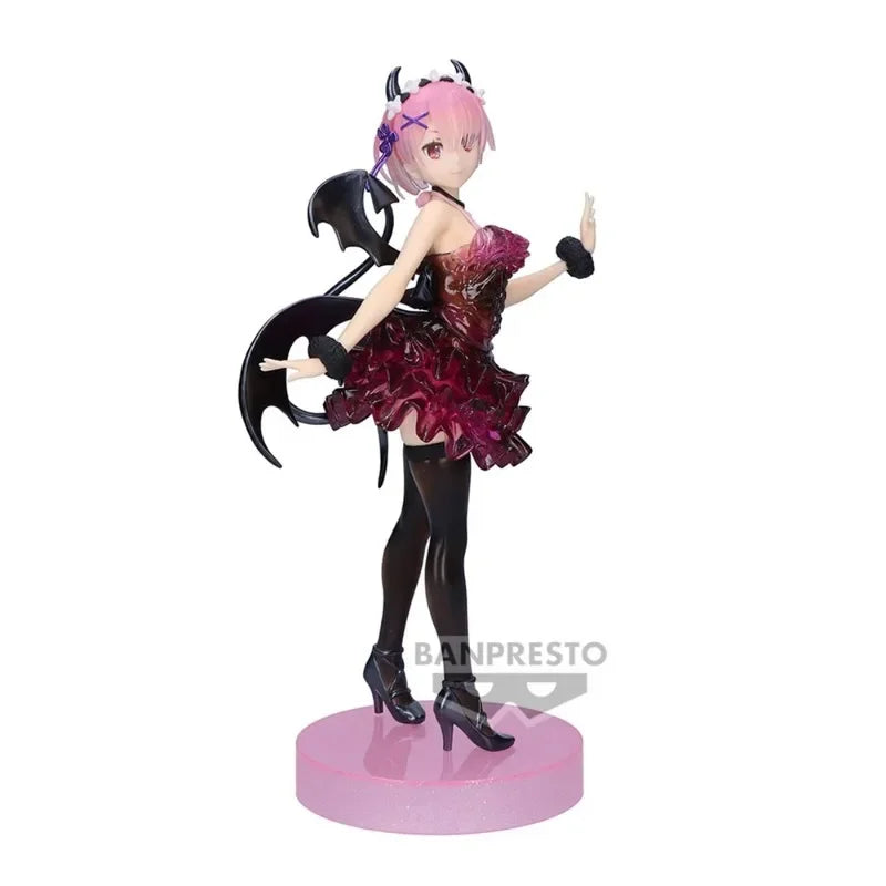 Bandai Original Banpresto Anime ESPRESTO Re: ZERO - Starting Life in Another World Rem Ram Action Figure Model Collectible Toys