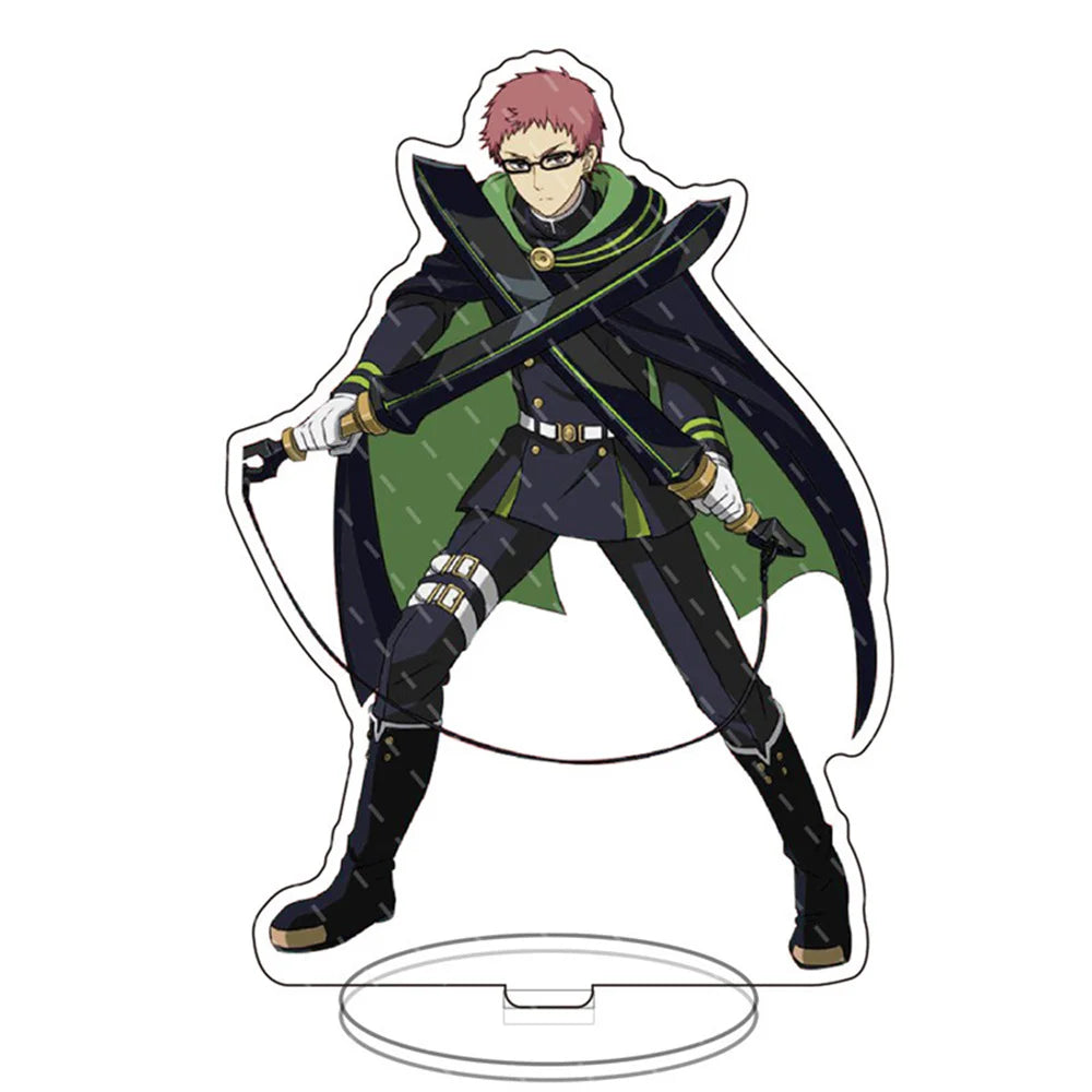 Popular Anime Seraph of The End Stand Acrylic Figure Standing Model Plate Desk Decor Props Xmas Gift Lovers Collection