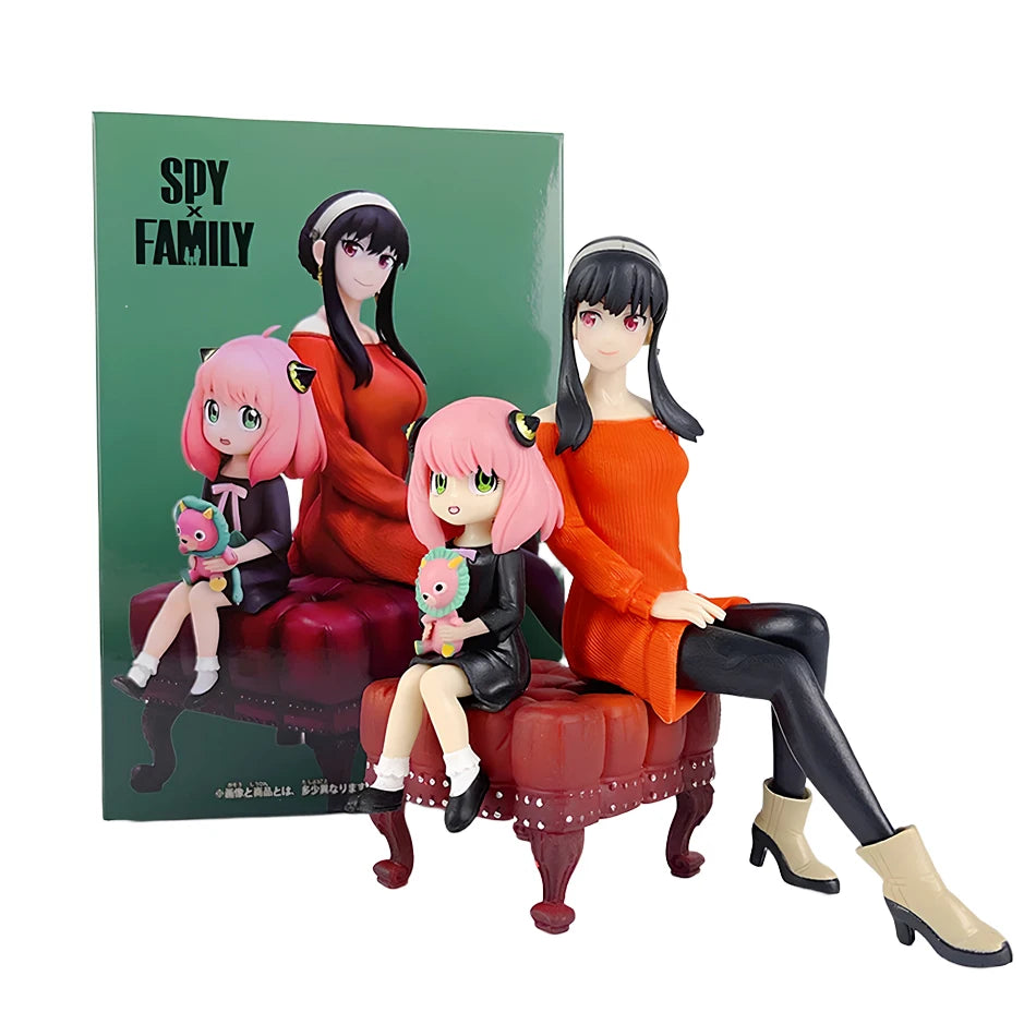 Hot 16CM Anime Figure SPY×FAMILY Anya Alstreim Yor Forger Action Figure PVC Table Decoration Figure Model Toy Gift For Children