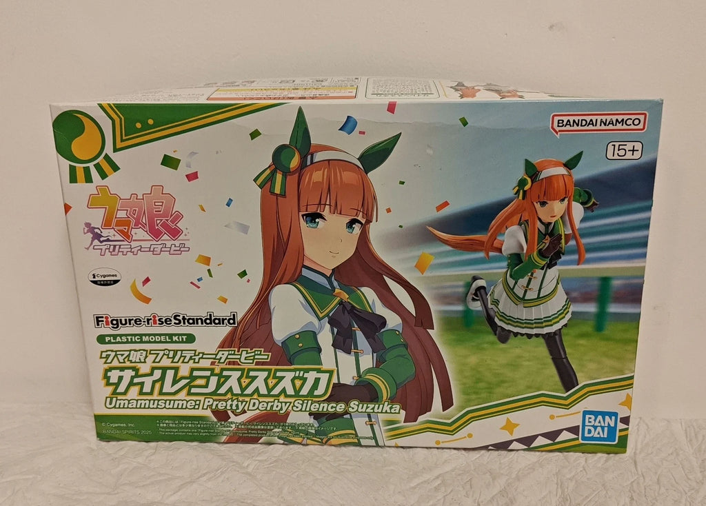 Bandai Officially LicensedFigure-rise Standard Uma Musume Pretty Derby Silence Suzuka Figure Model Toy Gift