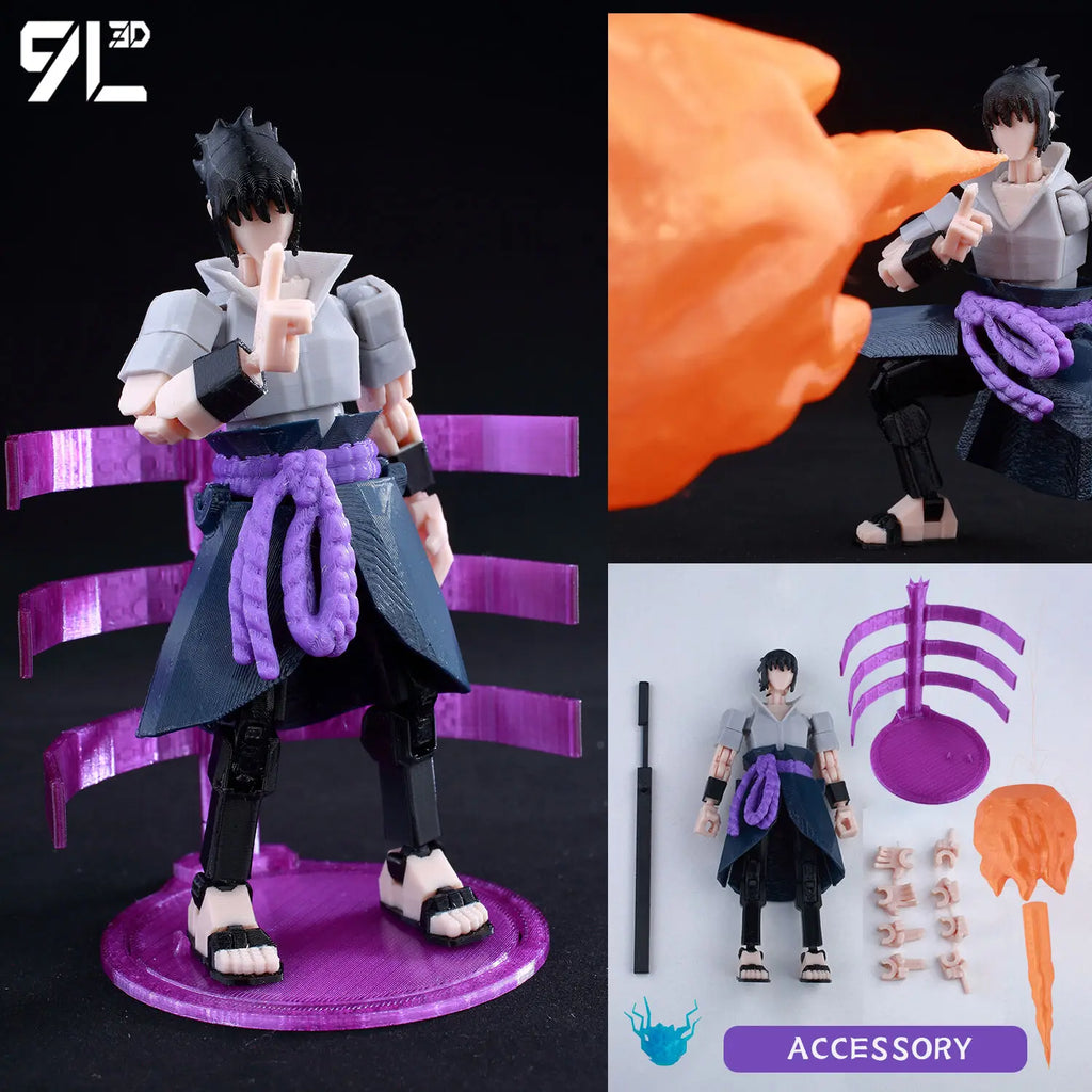 9L3D Printed Jujutsu Kaisen Mahoraga Figure Dummy13 Lucky13 Multi-Jointed Poseable Anime Model Collectible Toy Gift