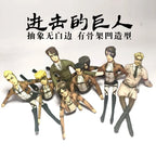 Anime Attack on Titan Creative Personality Doll Cartoon Character Alan Jaeger Armin Allert Hange Zoe Doll Ornament Gift Boy Toy