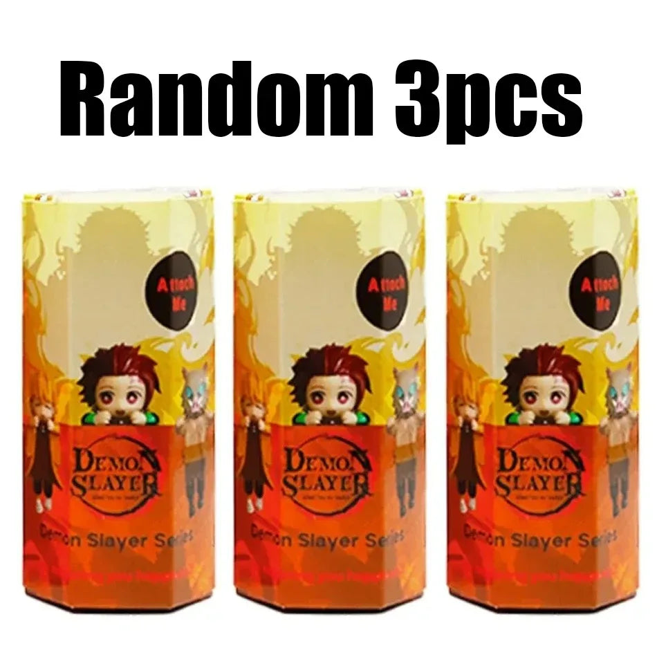 New 12-piece set Sunnys Angel Anime Demon Slayer Blind Box Handmade Anime Cartoon Doll Car Desktop Computer Screen Ornaments
