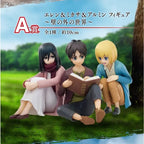 Genuine Bandai Ichiban Attack on Titan Anime Figure Eren Jaeger Levi Ackerman  Hanji Zoe Action Toys Kids Gift Collectible Model