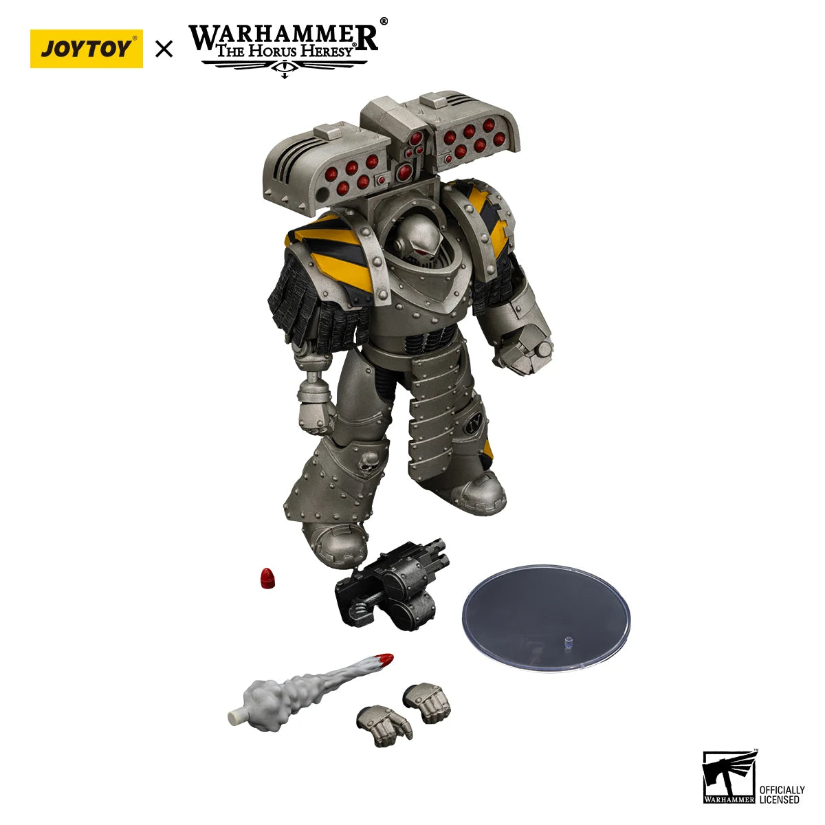 Warhammer "The Horus Heresy" 1/18 Action Figures lron Warriors Tyrant Siege Master Terminator with Rocket launcher