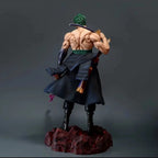 One Piece Anime Large 50cm Five-Headed Eagle Carrying Knife Domineering Zoro Collectible Statue Model Figure Ornament Gifts