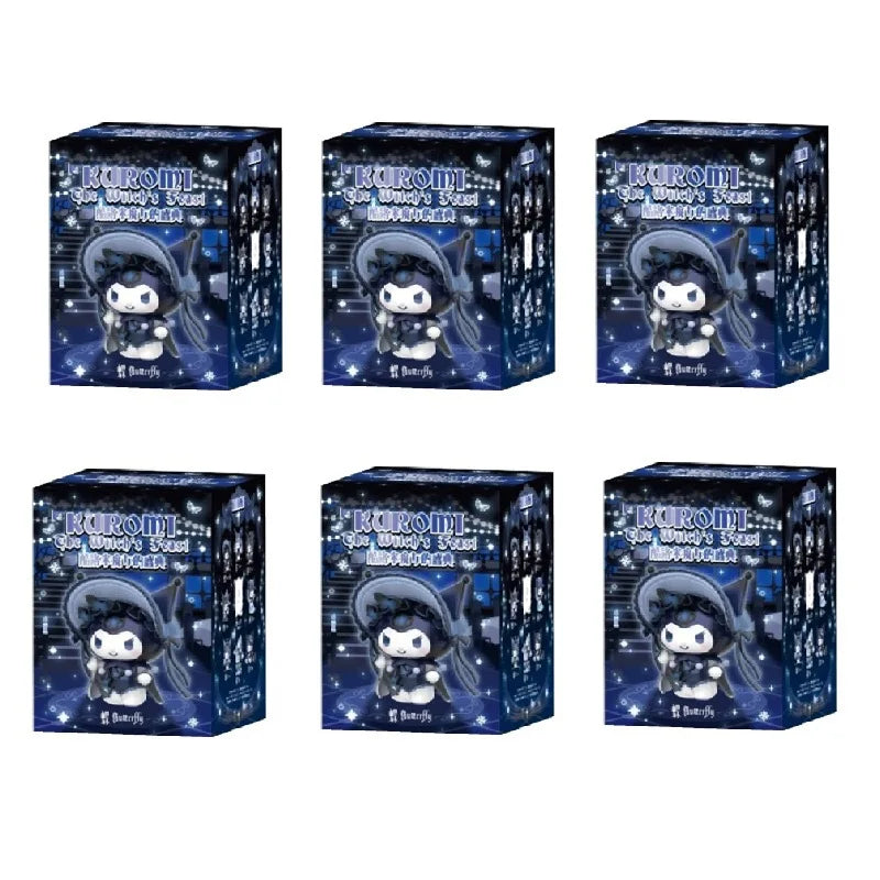 2025 Kuromi Blind Box Werewolf Kill Series Action Figure Dolls Anime Figures Surprise Bag Cute Model Fans Collection Toy