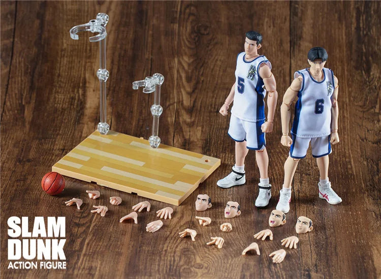 SLAM DUNK GREAT TOYS GT Dasin model Hanamichi Sakuragi Mitsui Hisashi Rukawa Kaede Miyagi Ryota Kogure Sawakita action figure