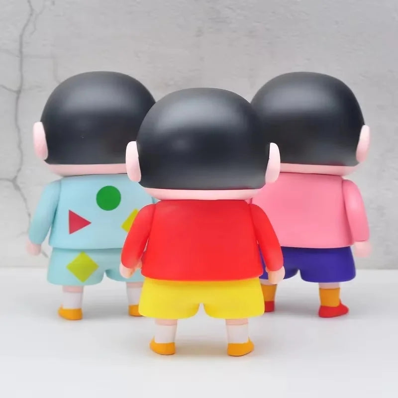 Crayon Shin-chan Cos Slam Dunk Action Figure Anime Shin Chan Figuras 23cm Manga Kawaii Doll Collection Model Ornaments Kids Gift