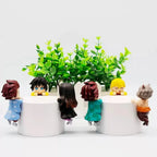 New 12-piece set Sunnys Angel Anime Demon Slayer Blind Box Handmade Anime Cartoon Doll Car Desktop Computer Screen Ornaments