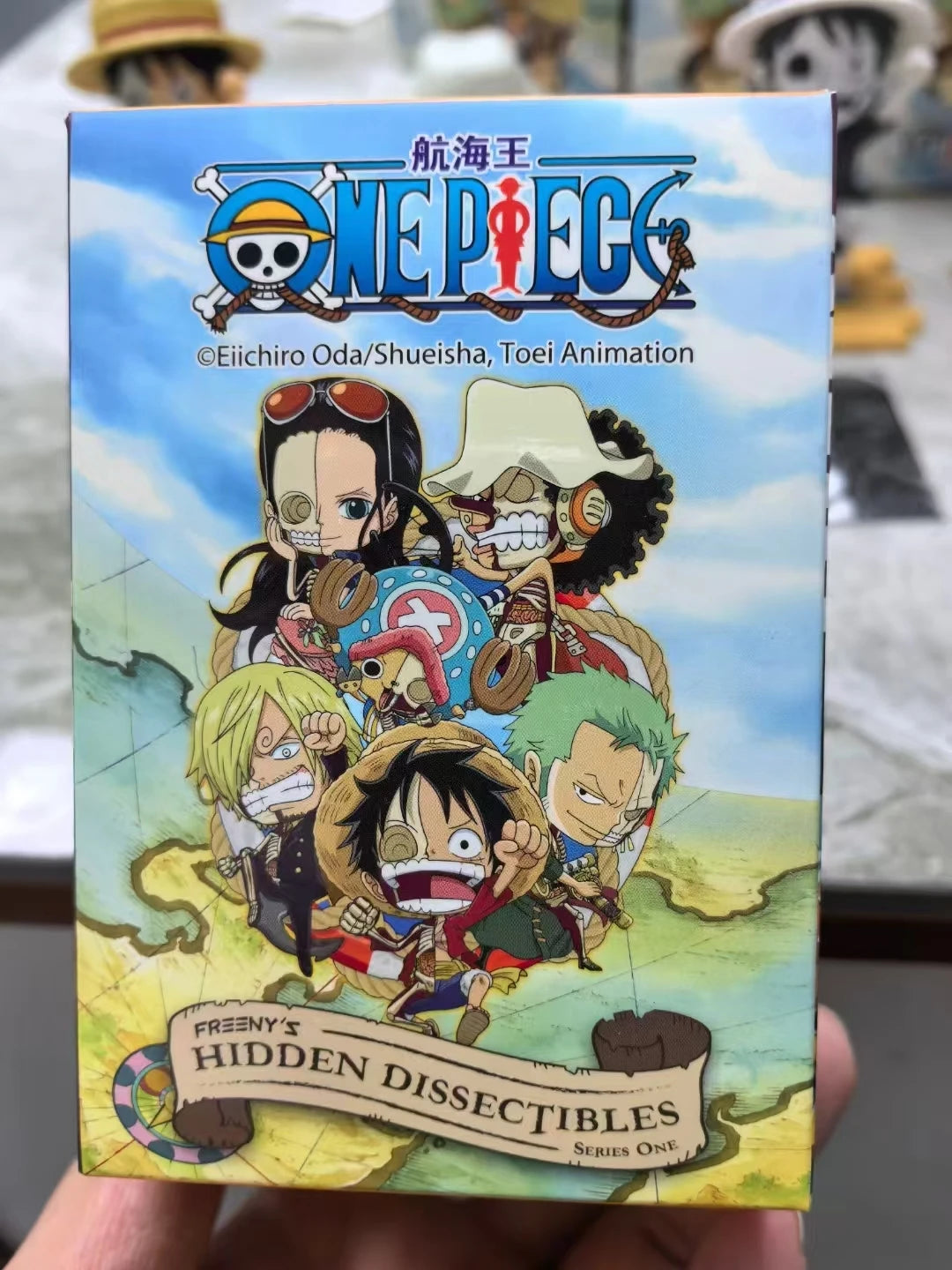 Hot Figure Set The Straw Hat Pirates Blind Box Luffy Zoro Sanji Usopp Pvc Action Figure Toys Collectible Model Dolls Toy