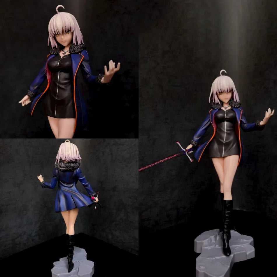 Anime Figure Figma Max Factory Fate-Grand Order Avenger-Joan of Arc Casual Clothes Animation Dolls Pvc Model Ornamental Toys