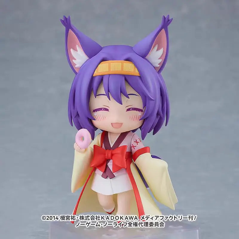 Original No Game No Life Hatsuse Izuna 2445 Q Ver. Anime Figure Action Figurine PVC Toys Model Toys for Children Collector