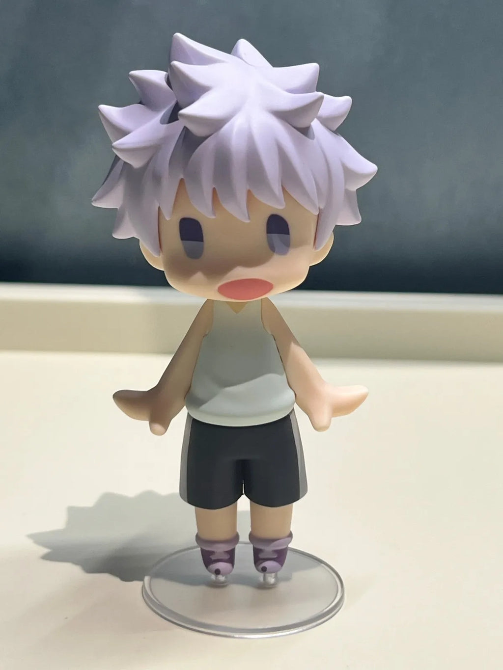 10CM Anime Hunter × Hunter Gon Freecss Figure Killua Zoldyck Standing Model Toy Doll Aciton Figure PVC Desktop Ornament Gift