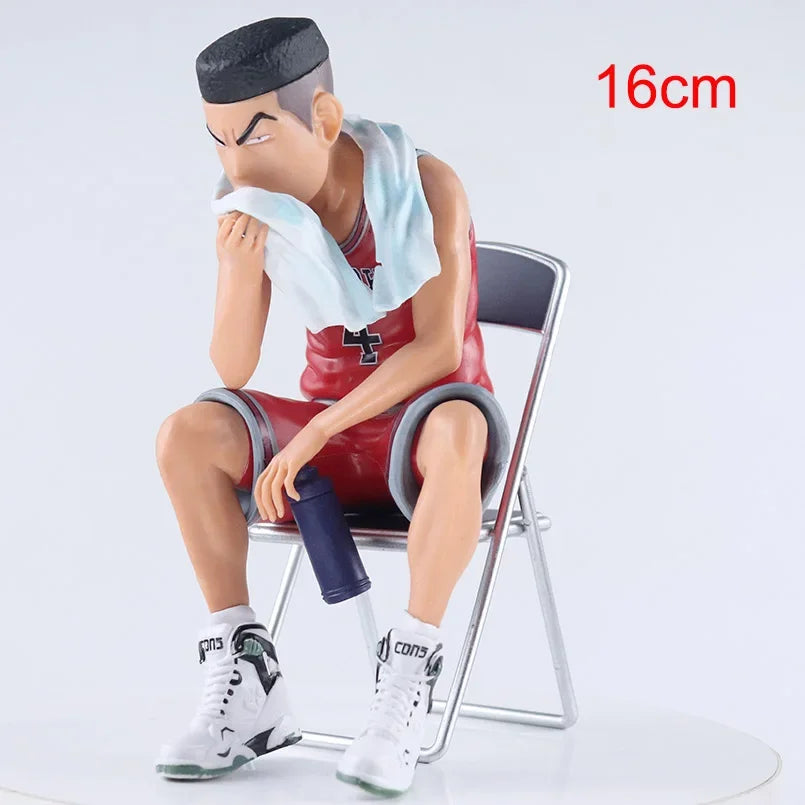 25 CM Anime SLAM DUNK Sakuragi Hanamichi PVC Action Figures Rukawa Kaede Akagi Takenori Mitsui Hisashi Collection Model Toys