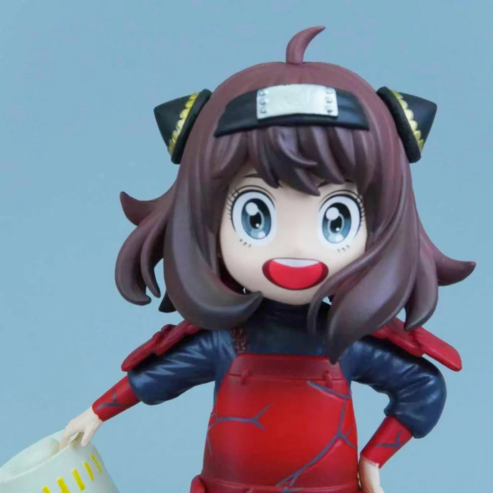 19cm/7.48in Anime NARUTO Figure Anya Forger Cosplay Senju Hashirama Action Figures Pvc Statue Collection Model Toys Gifts