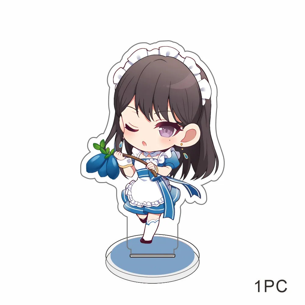 BanG Dream!  Anime Acrylic Figures Stand Model Friends Keychain Fans Gifts Sakiko Soyo Display Keychain Ornaments Sweet Girl