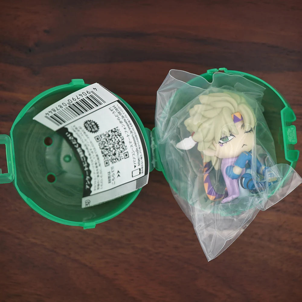 JOJO Bizarre Adventure Anime Jonathan Joestar Joseph Caesar Anthonio Zeppeli Dio Brando Small Figure Original Capsule Toys Gift