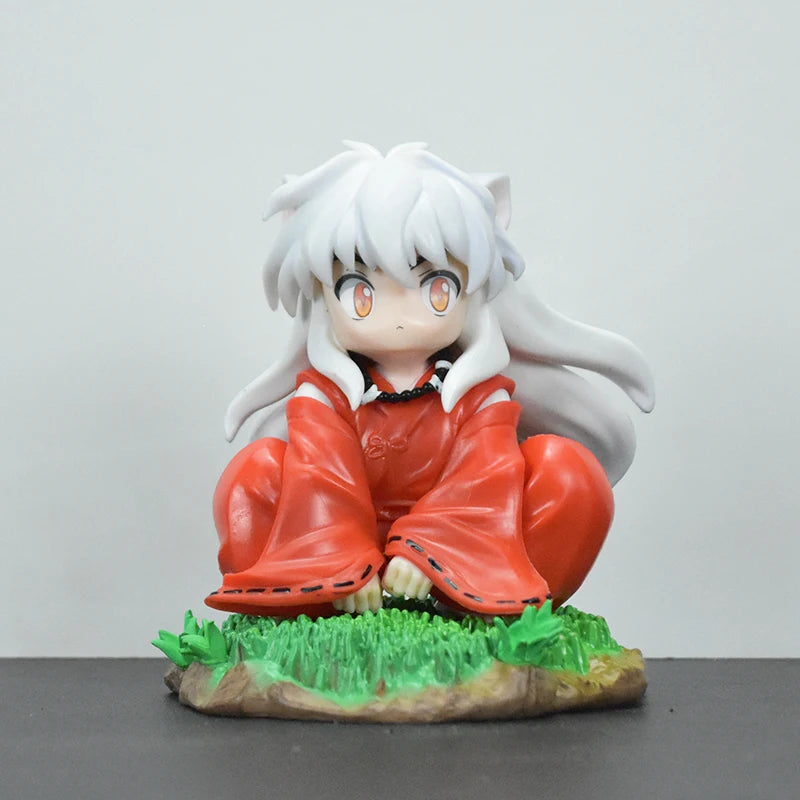 Anime Cute Inuyasha Childhood Toys Sesshoumaru Action Figures Detective Conan Edogawa Figures Model PVC Collectible Toys Gift