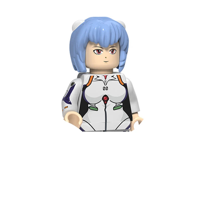 EVA NEON GENESIS EVANGELION Animation Peripheral Toys Asuka Shinji Rei Mari Small Doll Anime Action Model Figures Collection