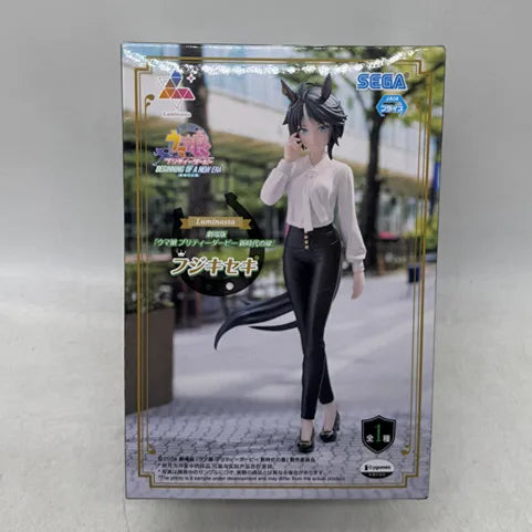 Genuine Original Sega Umamusume: Pretty Derby Beginning of A New Era Luminasta Jungle Pocket Fujikiseki Anime Figure Model Doll