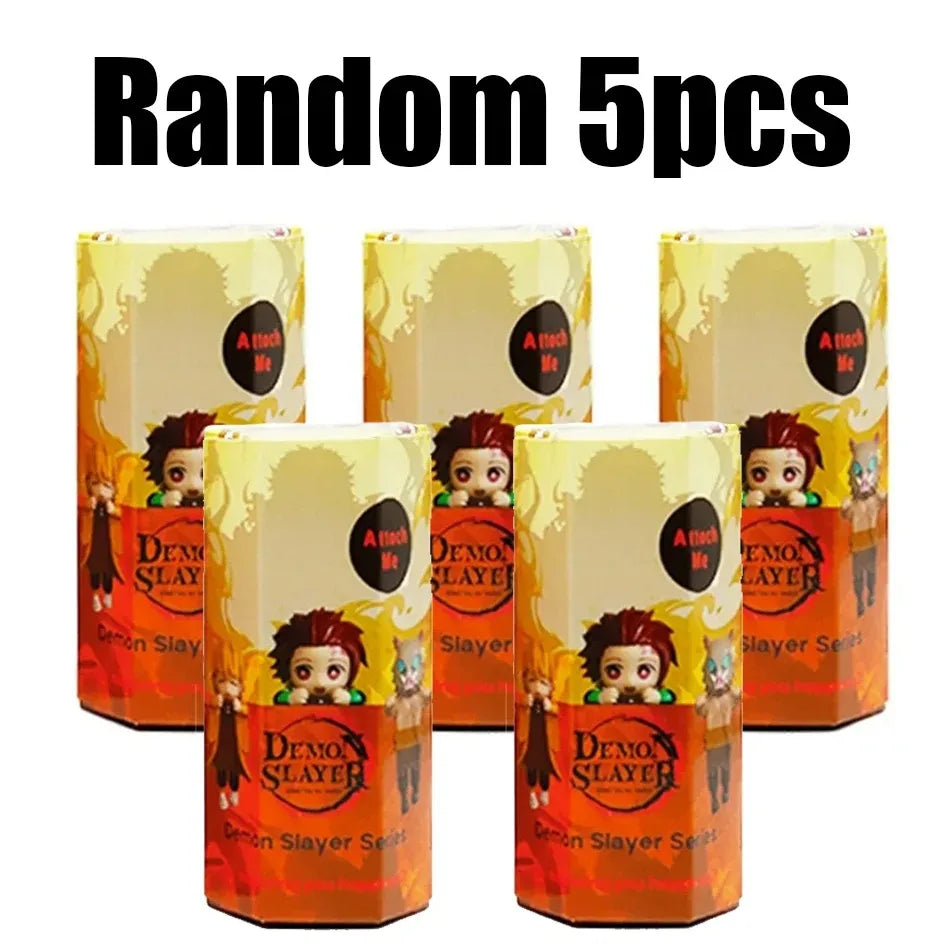 New 12-piece set Sunnys Angel Anime Demon Slayer Blind Box Handmade Anime Cartoon Doll Car Desktop Computer Screen Ornaments
