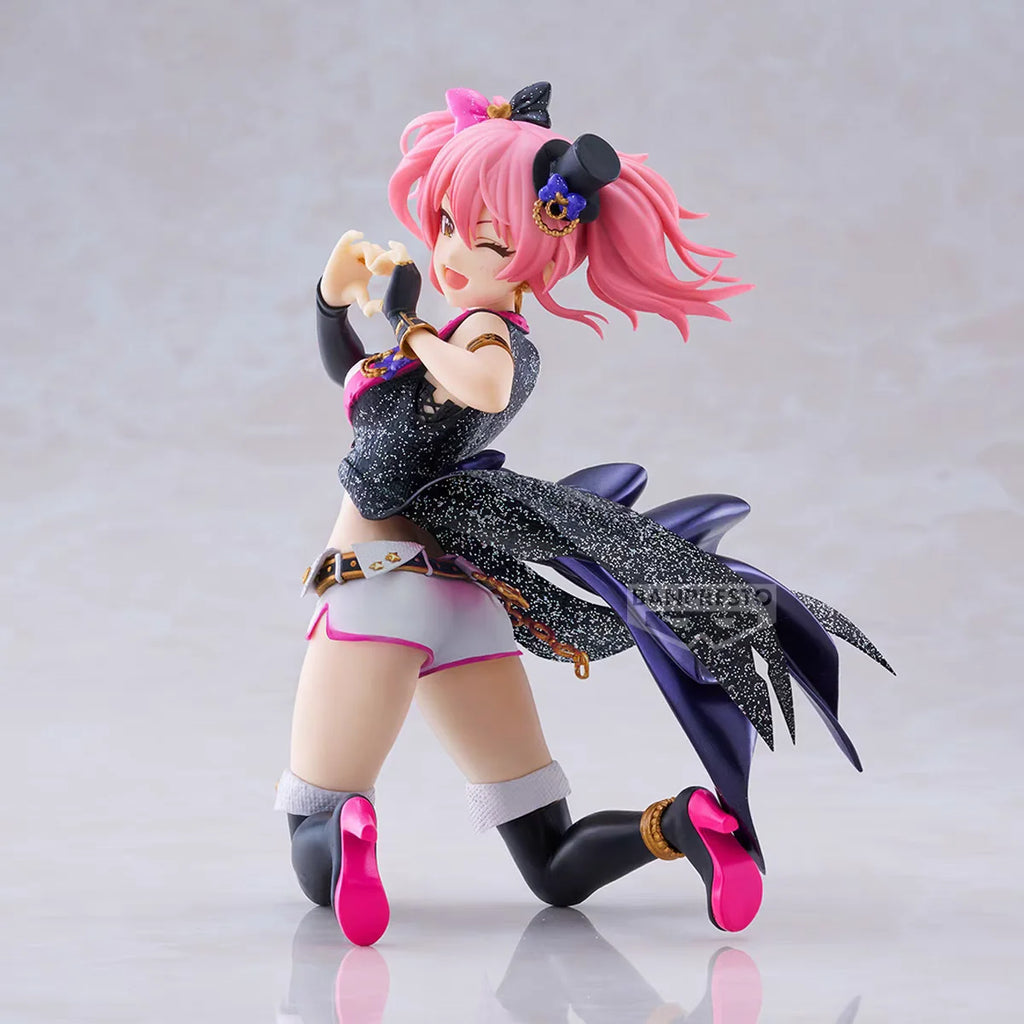 BANDAI THE IDOLM@STER CINDERELLA GIRLS ESPRESTO-Effect and glitter dress-MIKA JOUGASAKI Repaint ver. Anime Action Figure Toys