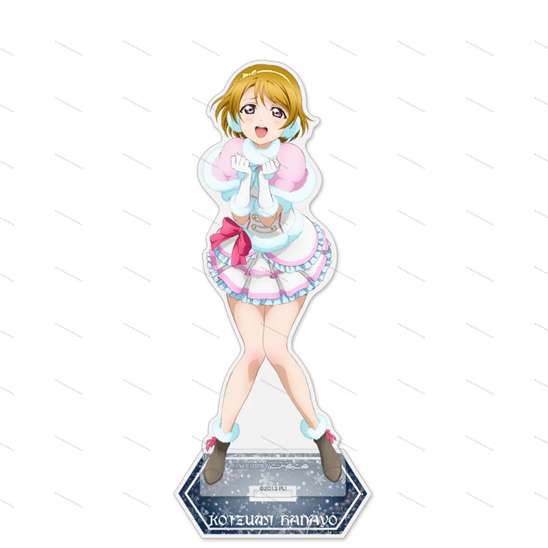 Romantic anime Love Live! Snow halation Version Acrylic standing sign Desktop ornament Friends fans Festival gifts 15cm