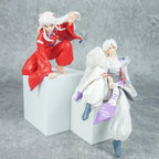 Anime Inuyasha Sesshoumaru Decoration Ornaments Action Figure Collection Model Toy for Children Birthday Toys Christmas Gif